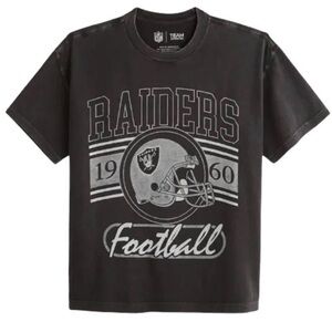 Raiders T-shirt Unisex NFL Team Gear Size XL Athleisure Game Day NWT Oversized